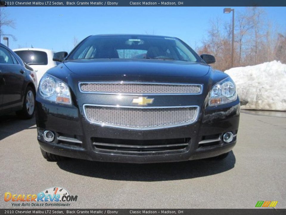 2010 Chevrolet Malibu LTZ Sedan Black Granite Metallic / Ebony Photo #2