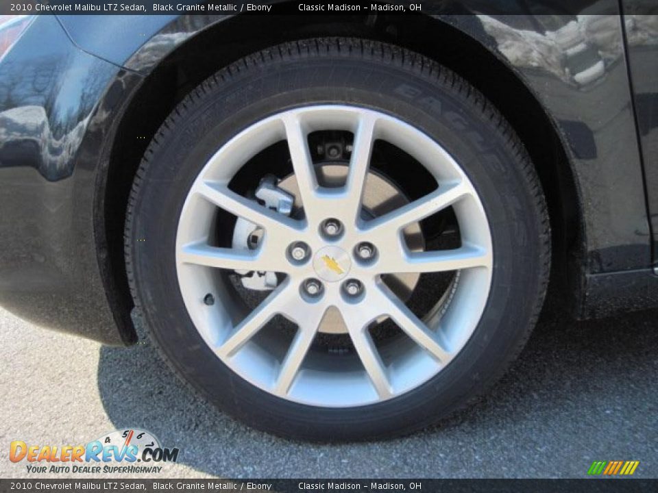 2010 Chevrolet Malibu LTZ Sedan Black Granite Metallic / Ebony Photo #5