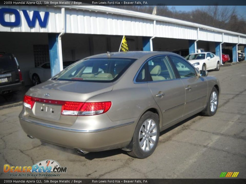 2009 Hyundai Azera GLS Silk Beige Metallic / Beige Photo #2