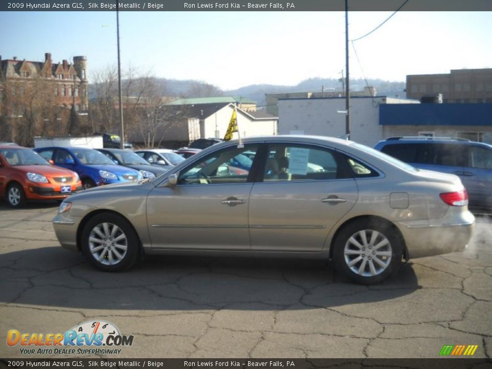 2009 Hyundai Azera GLS Silk Beige Metallic / Beige Photo #5