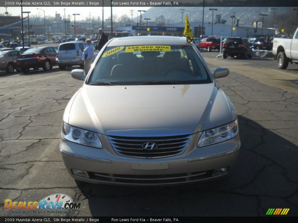 2009 Hyundai Azera GLS Silk Beige Metallic / Beige Photo #17