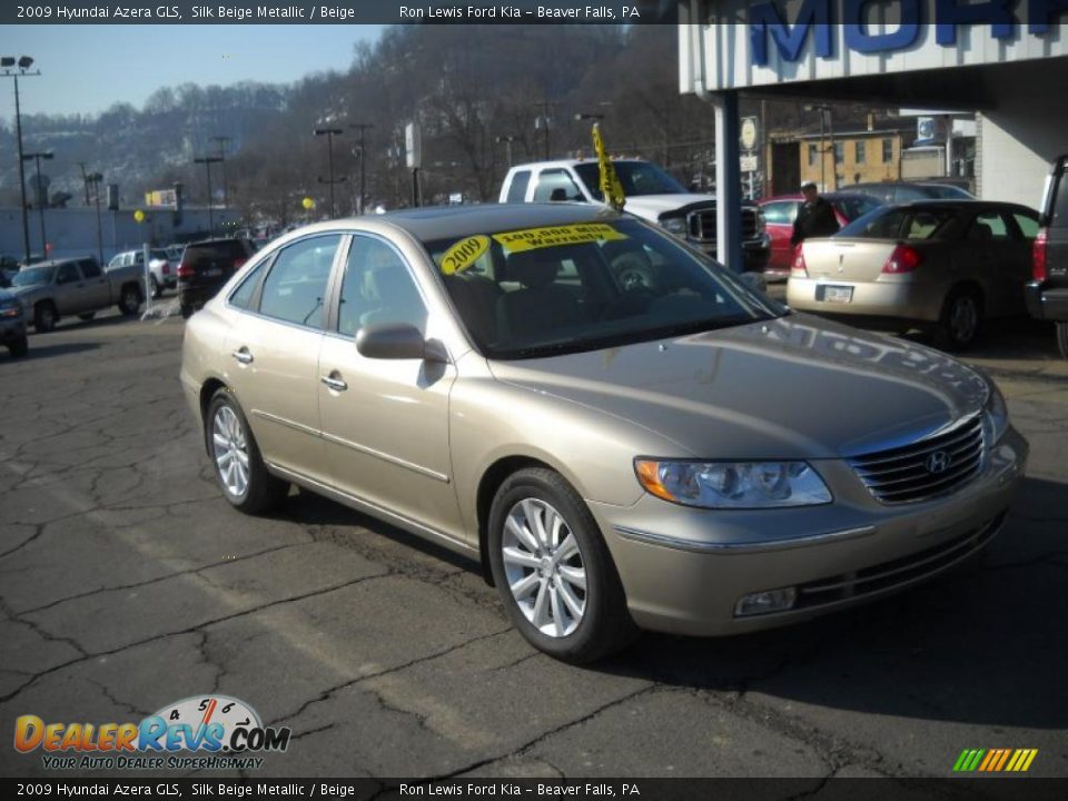2009 Hyundai Azera GLS Silk Beige Metallic / Beige Photo #18