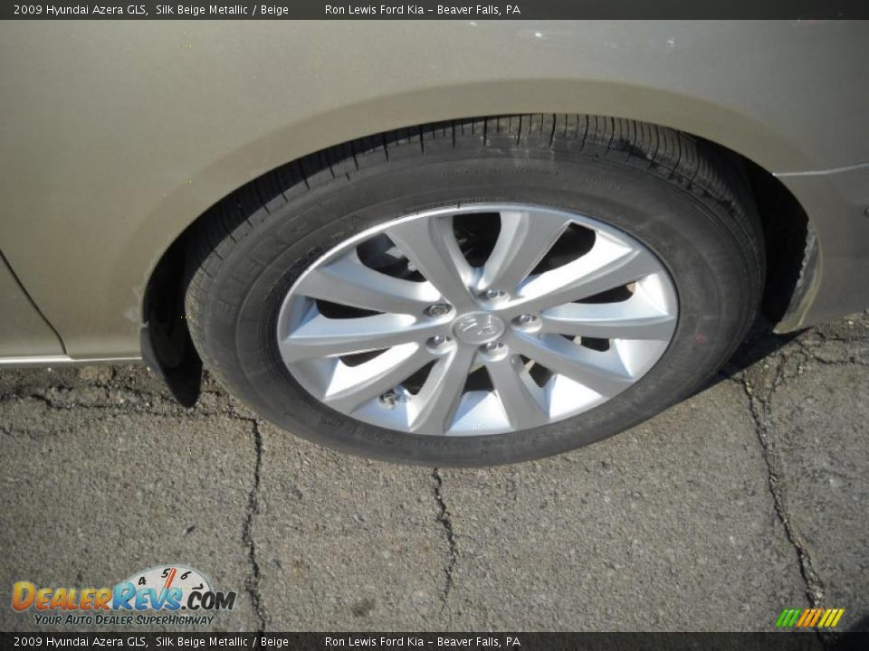 2009 Hyundai Azera GLS Silk Beige Metallic / Beige Photo #19