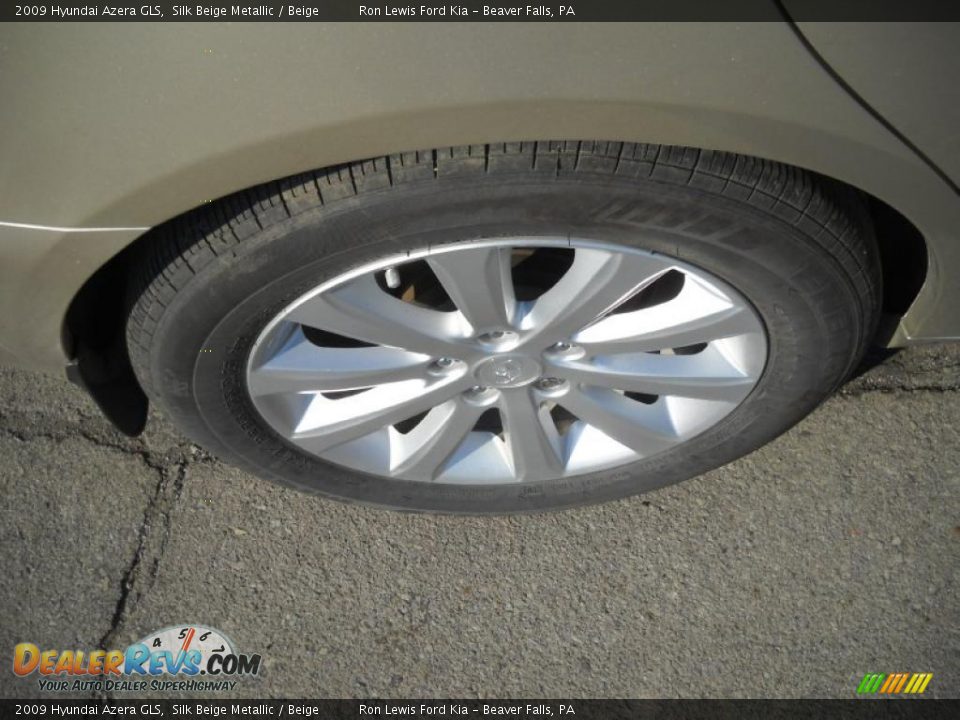 2009 Hyundai Azera GLS Silk Beige Metallic / Beige Photo #20