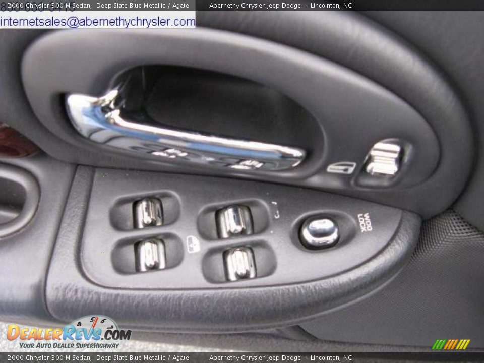 2000 Chrysler 300 M Sedan Deep Slate Blue Metallic / Agate Photo #3