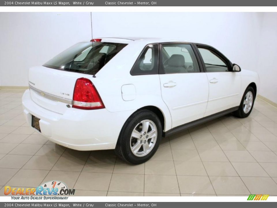 2004 Chevrolet Malibu Maxx LS Wagon White / Gray Photo #7
