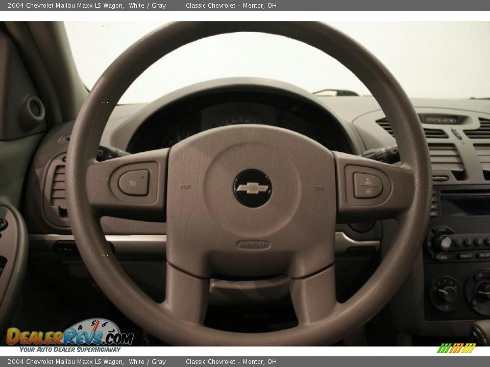 2004 Chevrolet Malibu Maxx LS Wagon White / Gray Photo #11
