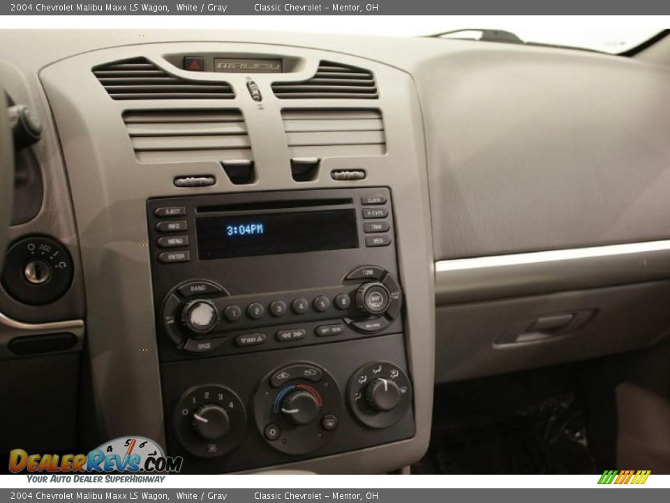 2004 Chevrolet Malibu Maxx LS Wagon White / Gray Photo #13