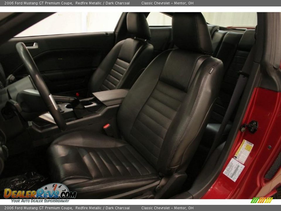 2006 Ford Mustang GT Premium Coupe Redfire Metallic / Dark Charcoal Photo #10