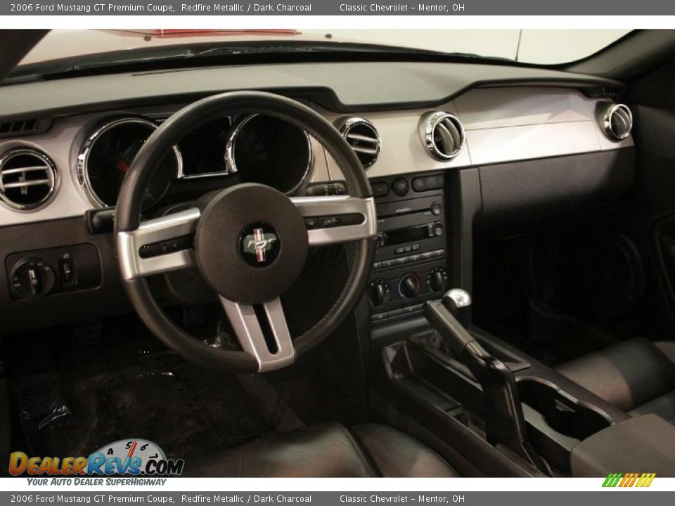 2006 Ford Mustang GT Premium Coupe Redfire Metallic / Dark Charcoal Photo #11