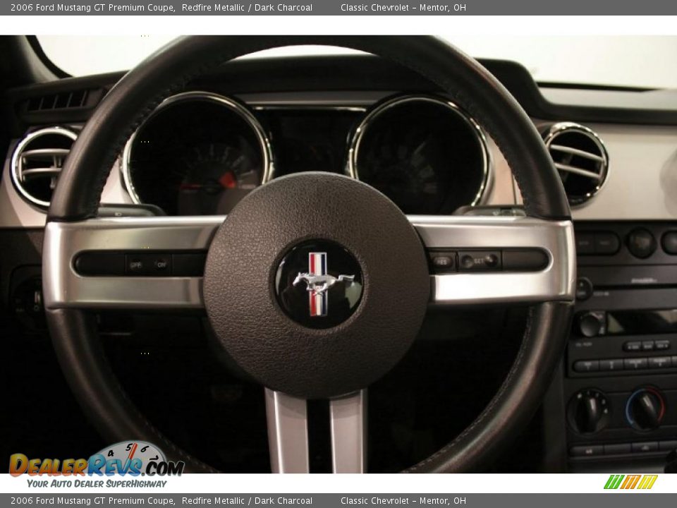 2006 Ford Mustang GT Premium Coupe Redfire Metallic / Dark Charcoal Photo #12