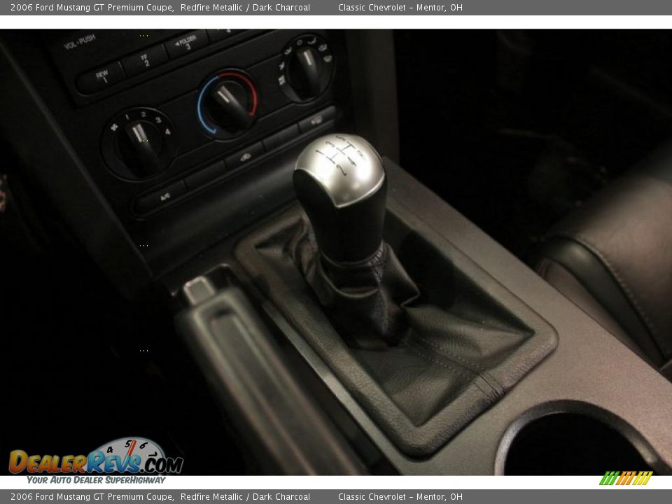 2006 Ford Mustang GT Premium Coupe Redfire Metallic / Dark Charcoal Photo #15