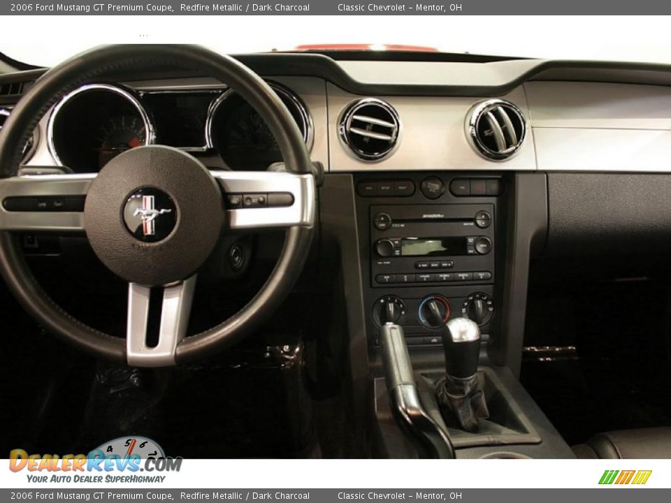 2006 Ford Mustang GT Premium Coupe Redfire Metallic / Dark Charcoal Photo #20