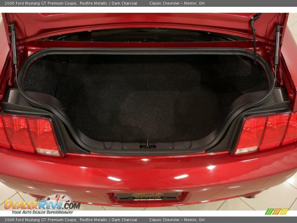 2006 Ford Mustang GT Premium Coupe Redfire Metallic / Dark Charcoal Photo #21