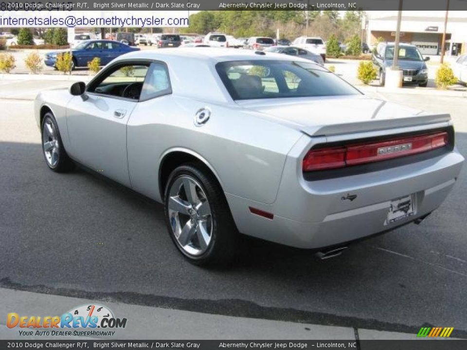 2010 Dodge Challenger R/T Bright Silver Metallic / Dark Slate Gray Photo #3