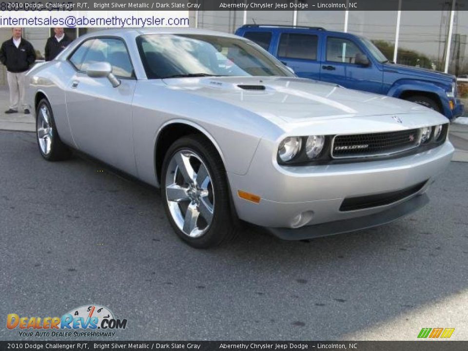 2010 Dodge Challenger R/T Bright Silver Metallic / Dark Slate Gray Photo #5