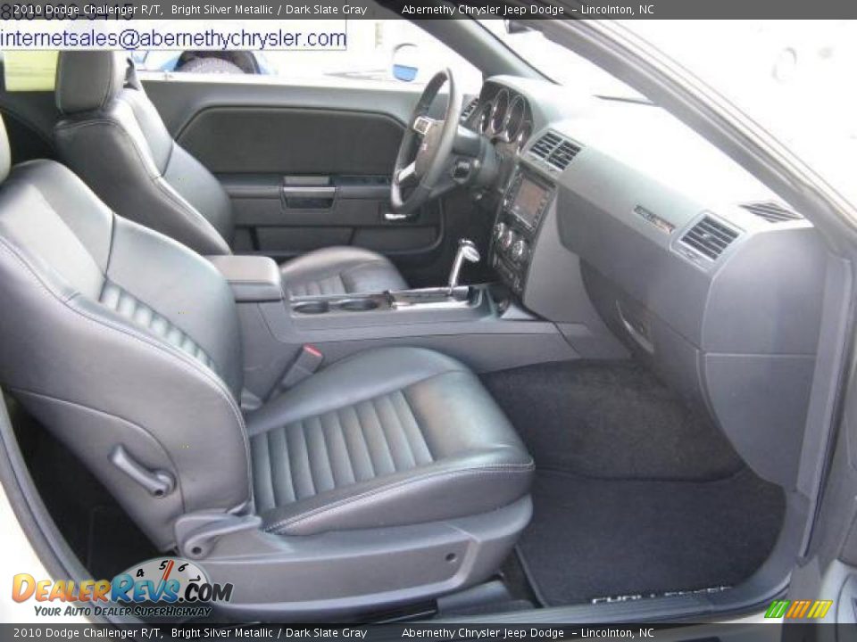 2010 Dodge Challenger R/T Bright Silver Metallic / Dark Slate Gray Photo #10