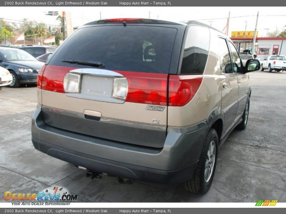 2002 Buick Rendezvous CX Light Driftwood / Medium Oak Photo #3