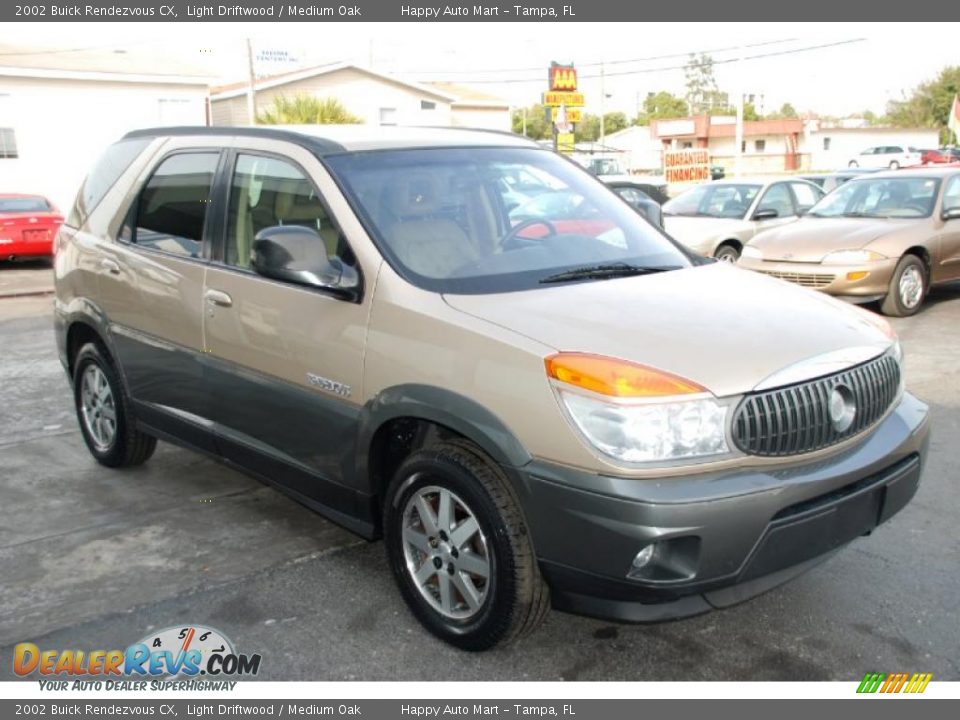 2002 Buick Rendezvous CX Light Driftwood / Medium Oak Photo #4