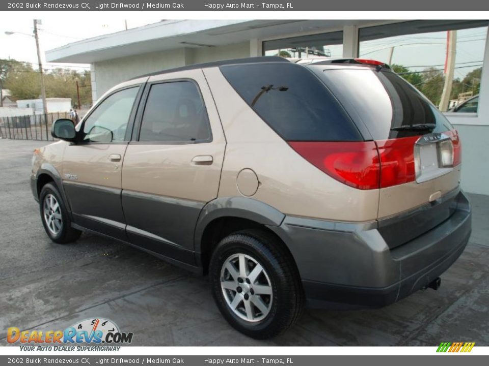 2002 Buick Rendezvous CX Light Driftwood / Medium Oak Photo #9