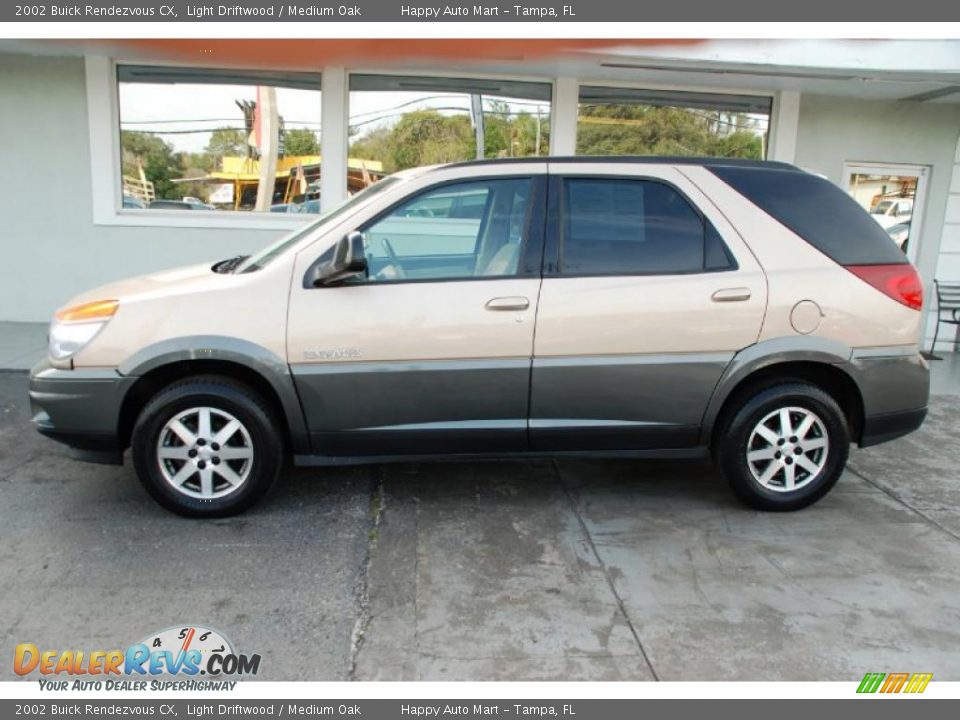 2002 Buick Rendezvous CX Light Driftwood / Medium Oak Photo #12