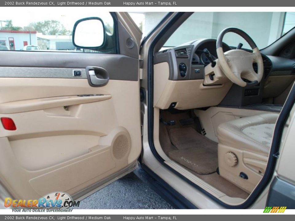 2002 Buick Rendezvous CX Light Driftwood / Medium Oak Photo #13