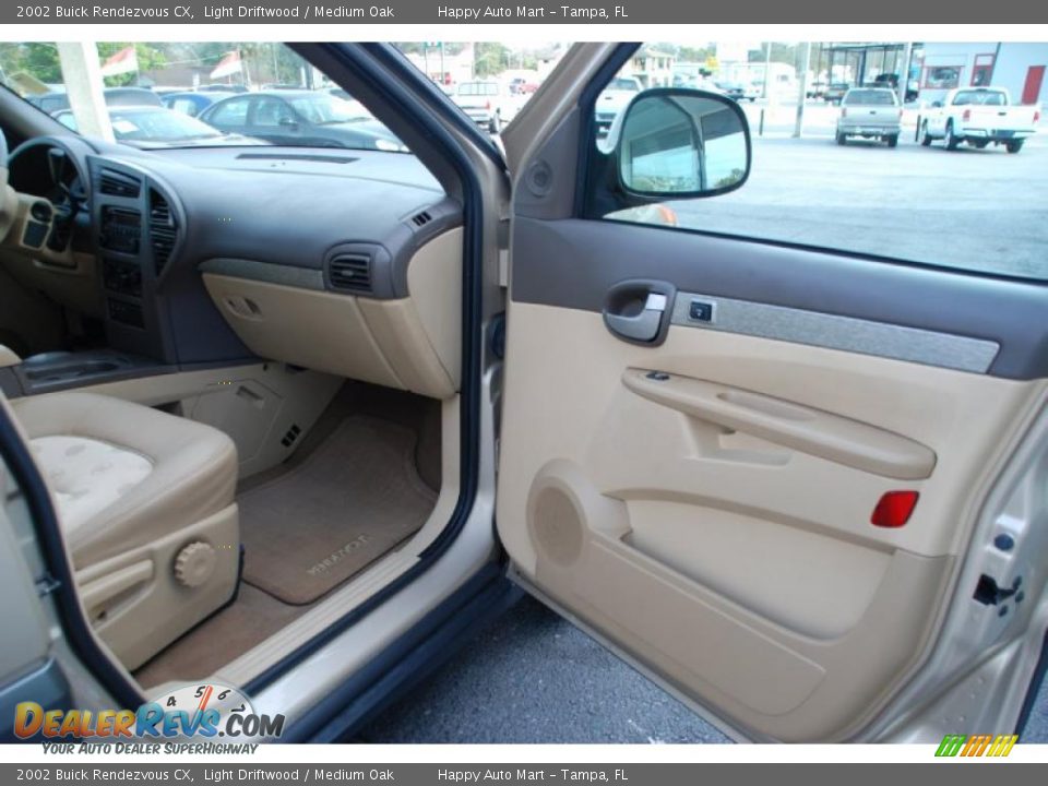 2002 Buick Rendezvous CX Light Driftwood / Medium Oak Photo #18