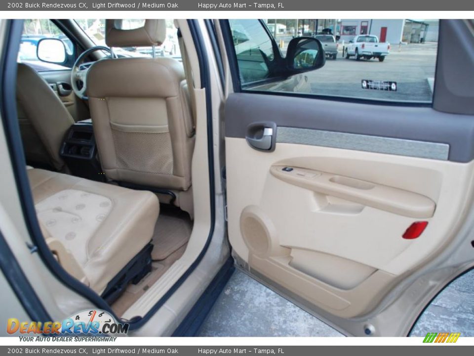 2002 Buick Rendezvous CX Light Driftwood / Medium Oak Photo #19