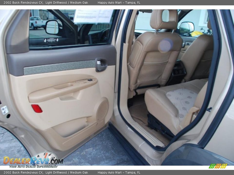 2002 Buick Rendezvous CX Light Driftwood / Medium Oak Photo #24