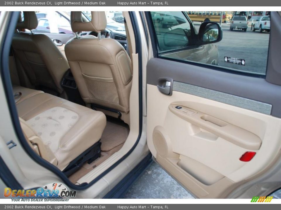2002 Buick Rendezvous CX Light Driftwood / Medium Oak Photo #25