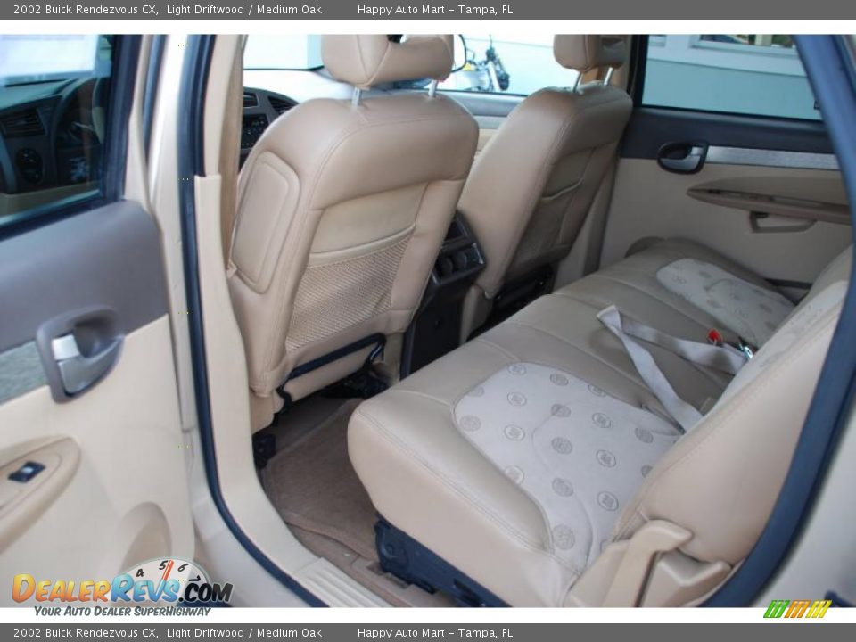 2002 Buick Rendezvous CX Light Driftwood / Medium Oak Photo #27