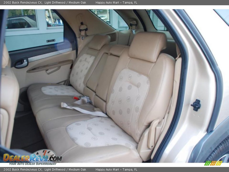 2002 Buick Rendezvous CX Light Driftwood / Medium Oak Photo #28