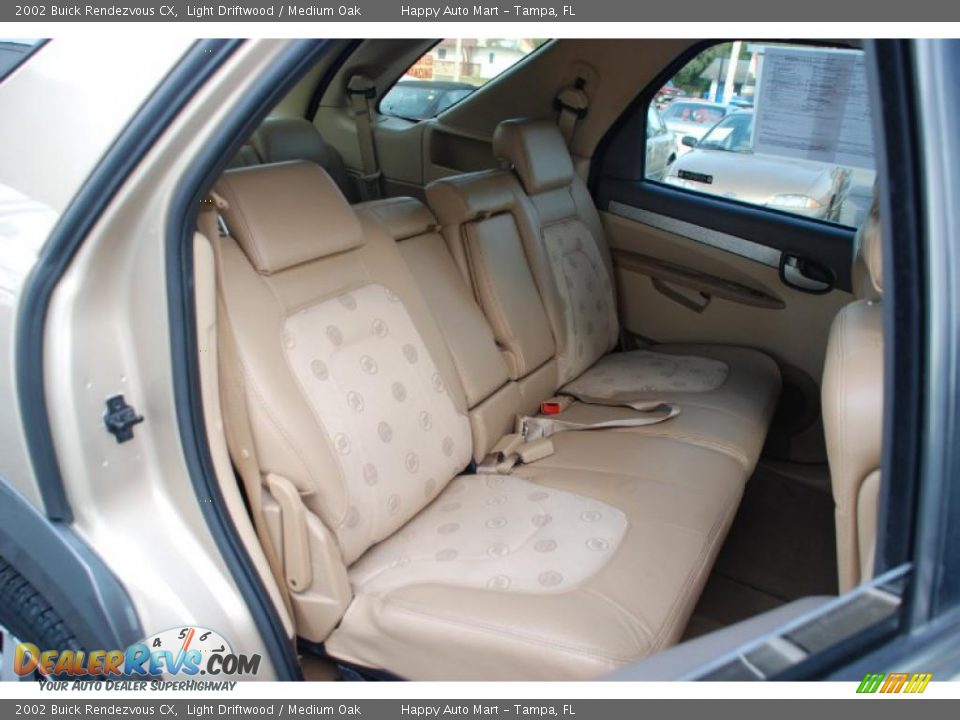 2002 Buick Rendezvous CX Light Driftwood / Medium Oak Photo #31