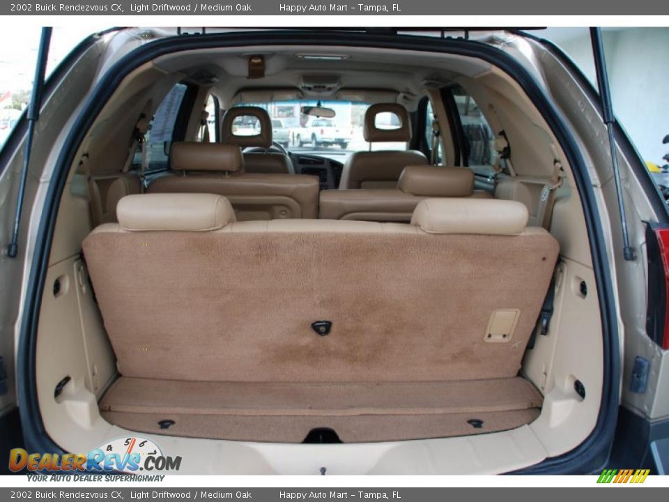 2002 Buick Rendezvous CX Light Driftwood / Medium Oak Photo #33