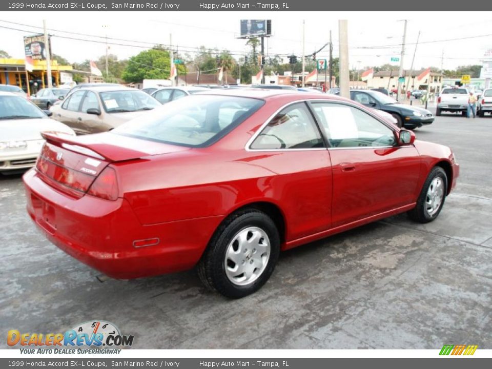 1999 Honda accord coupe ex-l #4