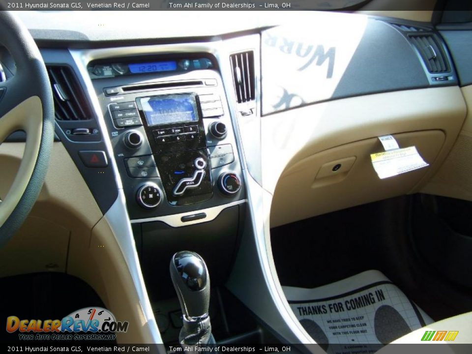 2011 Hyundai Sonata GLS Venetian Red / Camel Photo #18