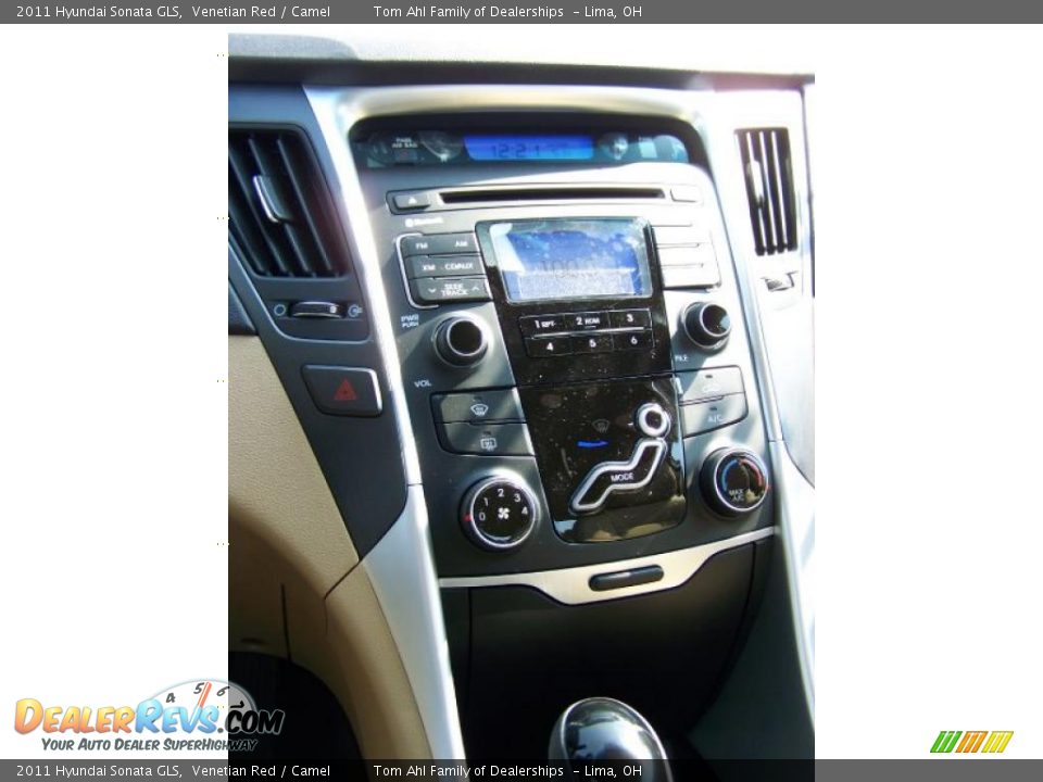 2011 Hyundai Sonata GLS Venetian Red / Camel Photo #19
