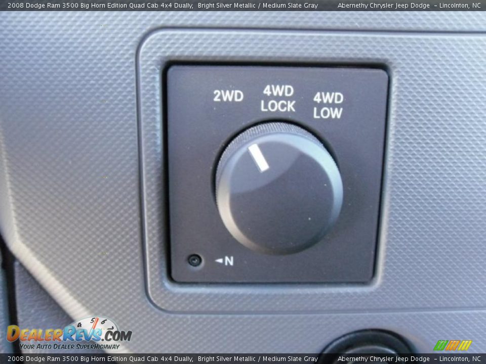2008 Dodge Ram 3500 Big Horn Edition Quad Cab 4x4 Dually Bright Silver Metallic / Medium Slate Gray Photo #12