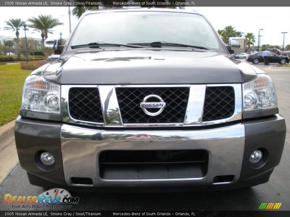2005 Nissan Armada LE Smoke Gray / Steel/Titanium Photo #3