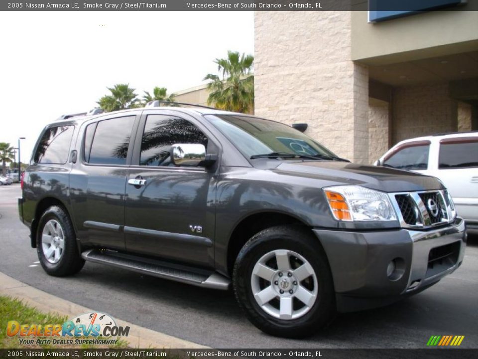 2005 Nissan Armada LE Smoke Gray / Steel/Titanium Photo #4