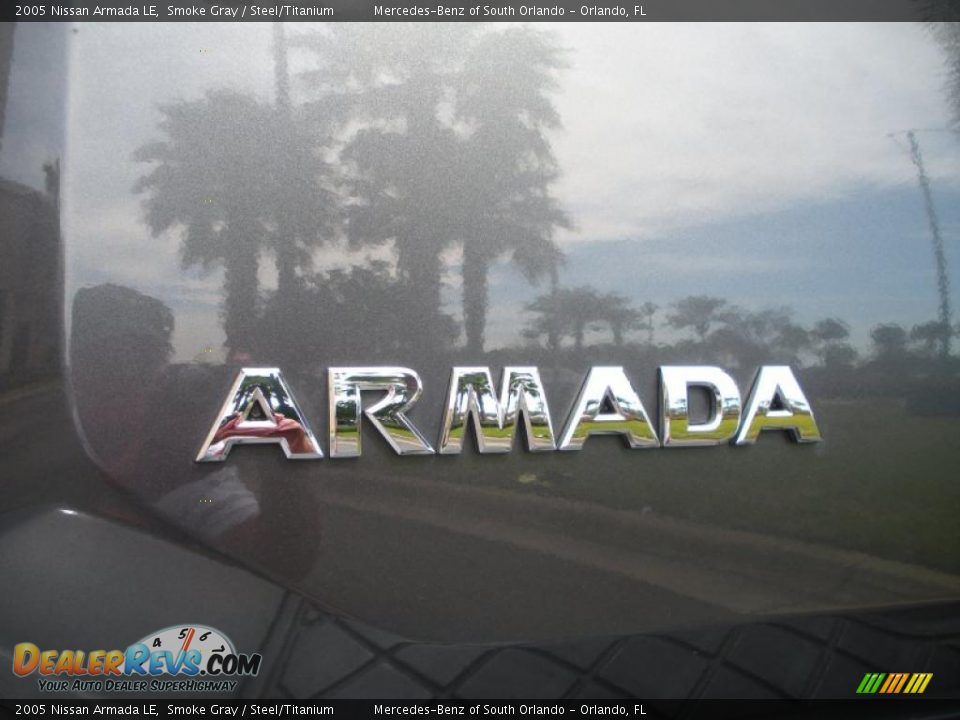 2005 Nissan Armada LE Smoke Gray / Steel/Titanium Photo #9