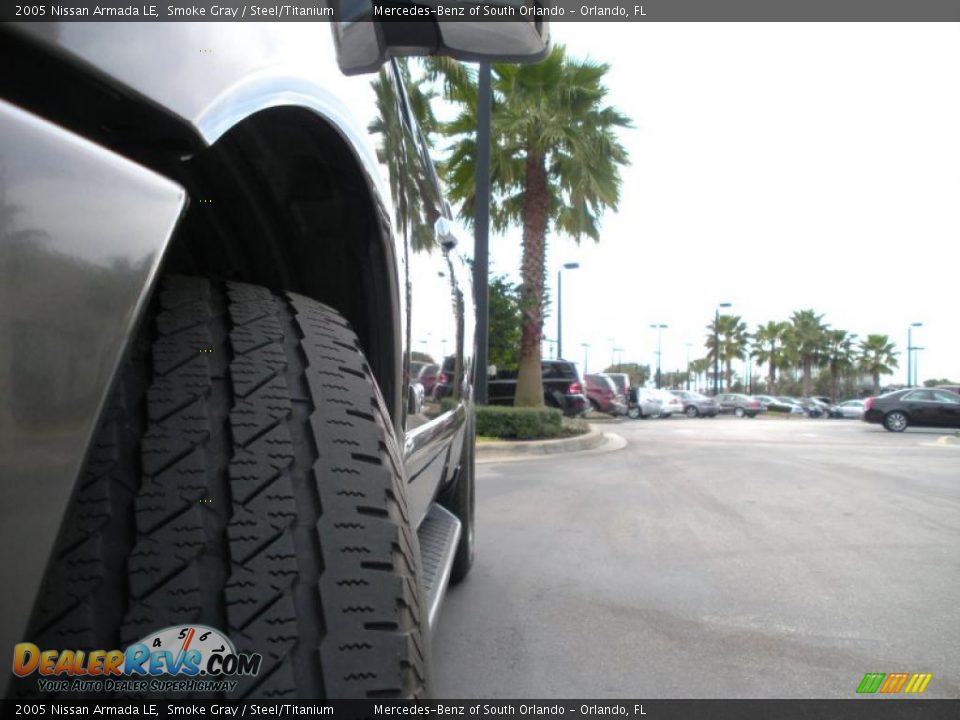 2005 Nissan Armada LE Smoke Gray / Steel/Titanium Photo #12