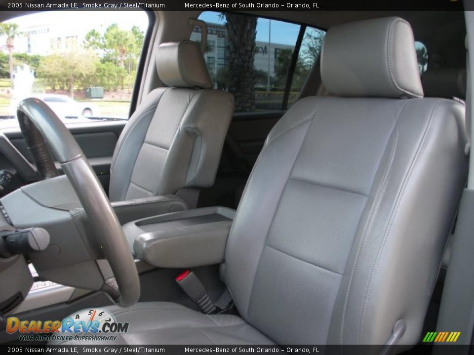2005 Nissan Armada LE Smoke Gray / Steel/Titanium Photo #14