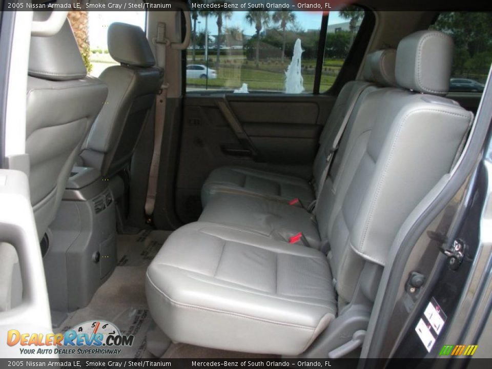 2005 Nissan Armada LE Smoke Gray / Steel/Titanium Photo #15