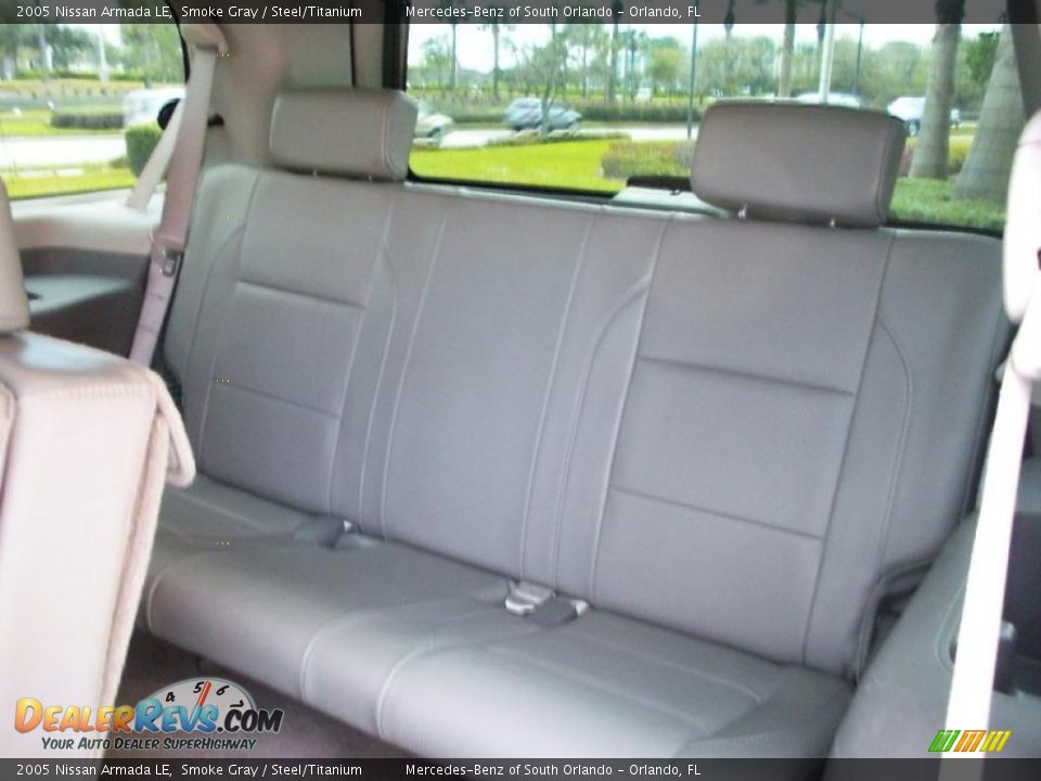 2005 Nissan Armada LE Smoke Gray / Steel/Titanium Photo #17