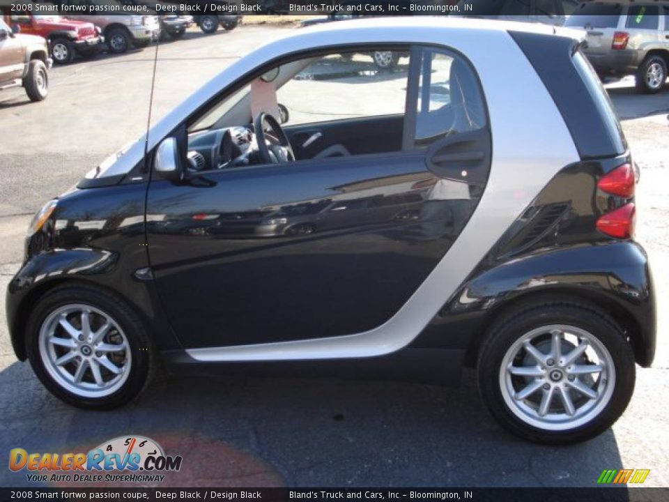 2008 Smart fortwo passion coupe Deep Black / Design Black Photo #1