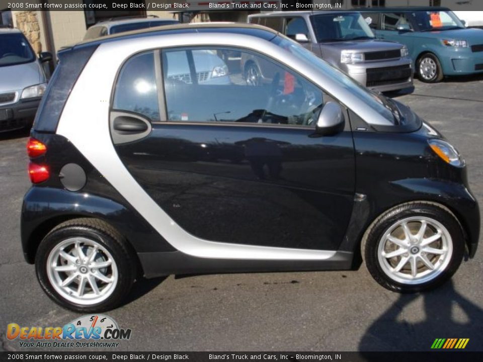 2008 Smart fortwo passion coupe Deep Black / Design Black Photo #3