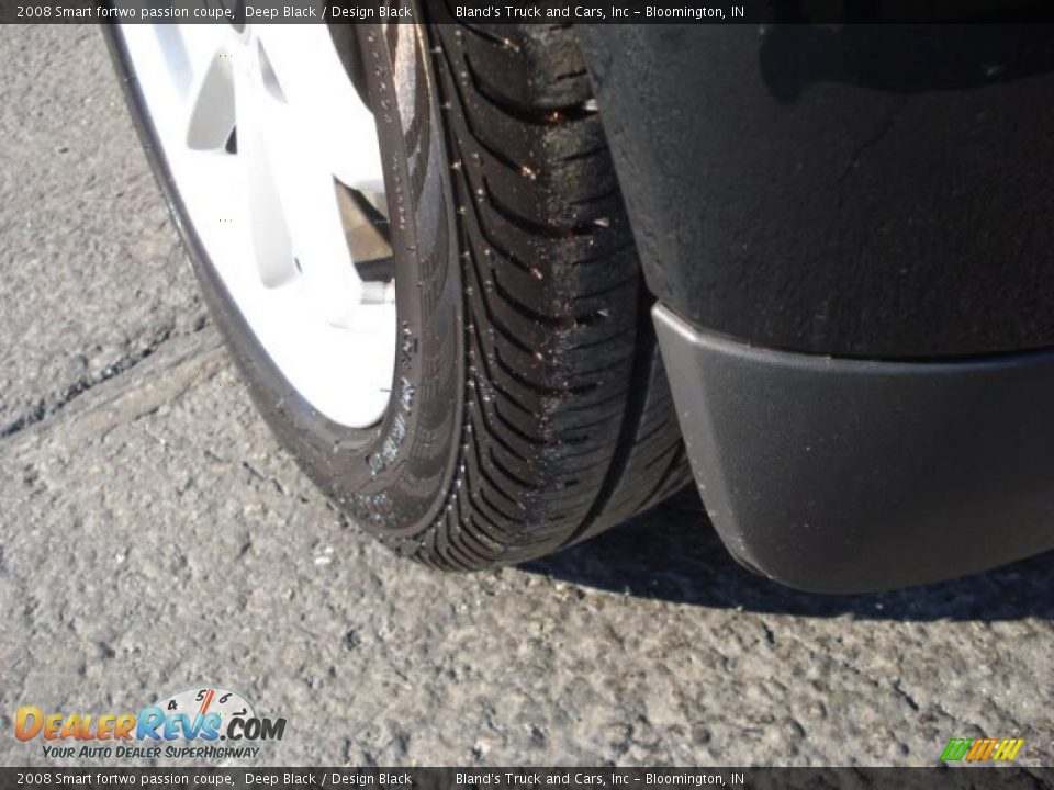 2008 Smart fortwo passion coupe Deep Black / Design Black Photo #11