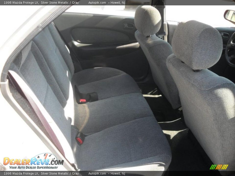 1998 Mazda Protege LX Silver Stone Metallic / Gray Photo #11