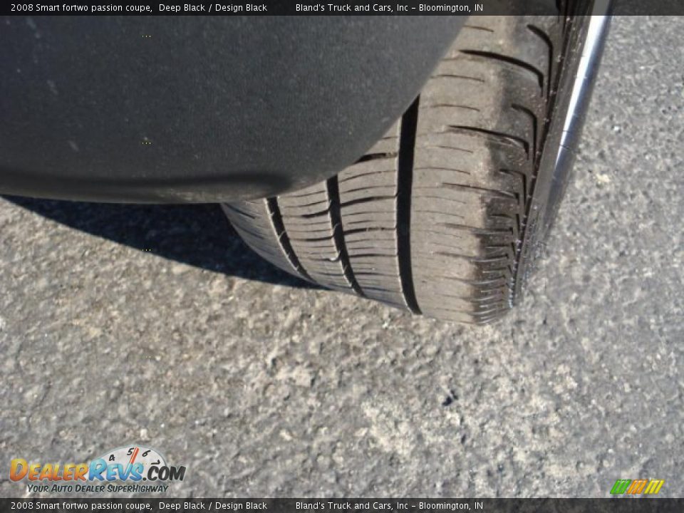 2008 Smart fortwo passion coupe Deep Black / Design Black Photo #13